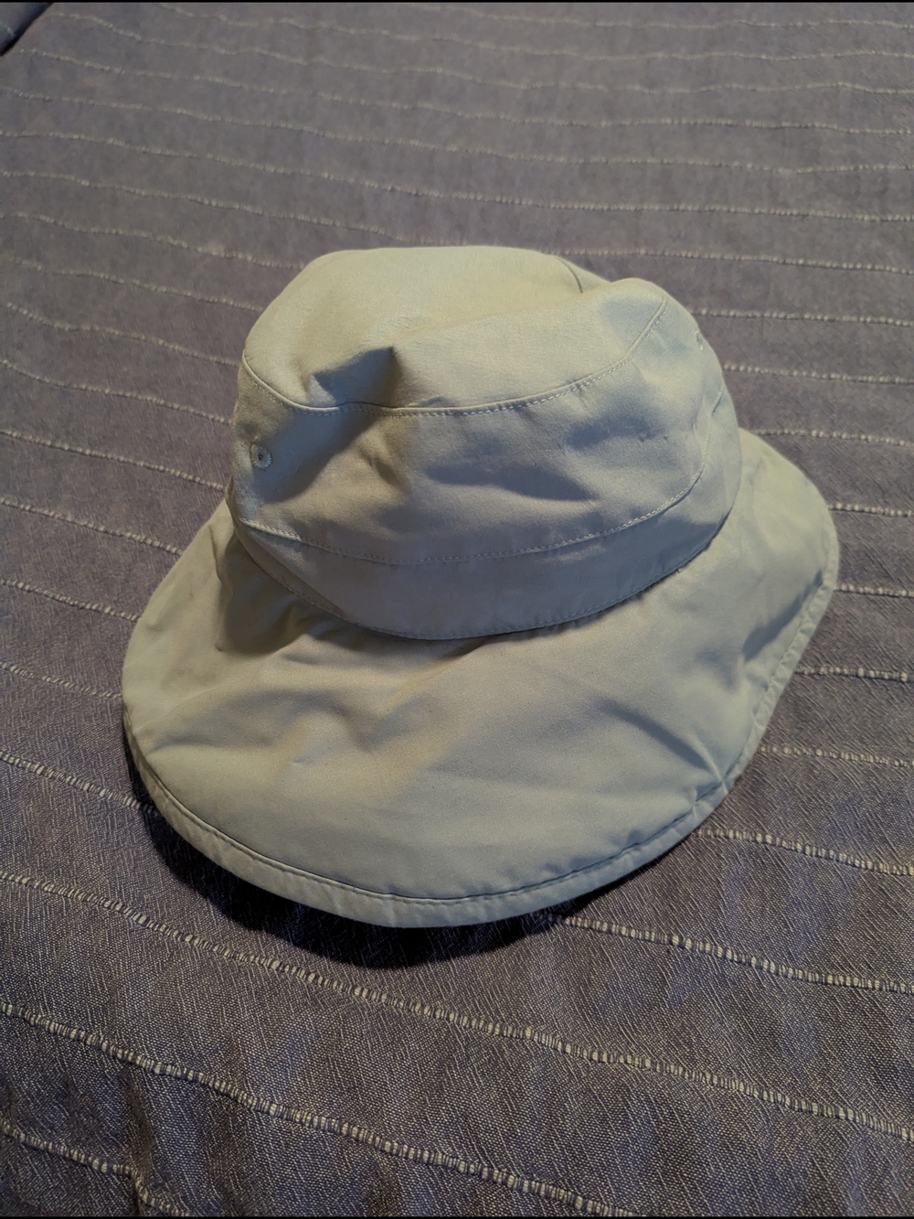 Wide Brim Sun Hat - Light Blue